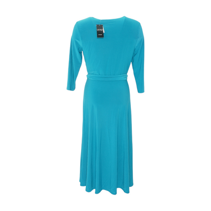 Turquoise Midi Dress