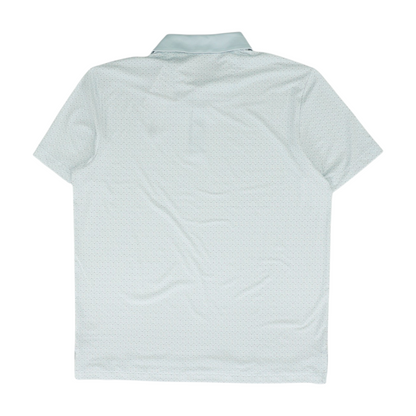 Blue Graphic Short Sleeve Polo