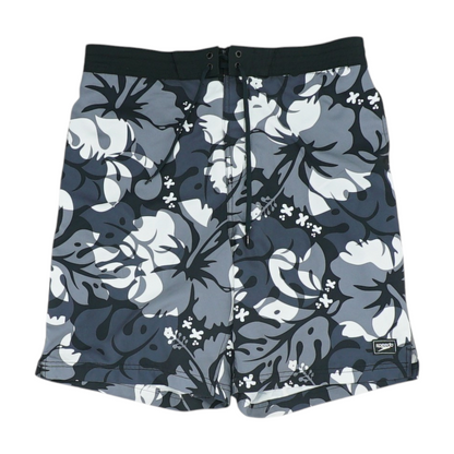 Black Tropical Swim Bottom