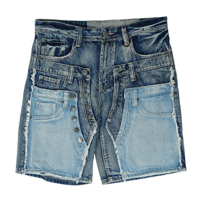 Blue Denim Shorts