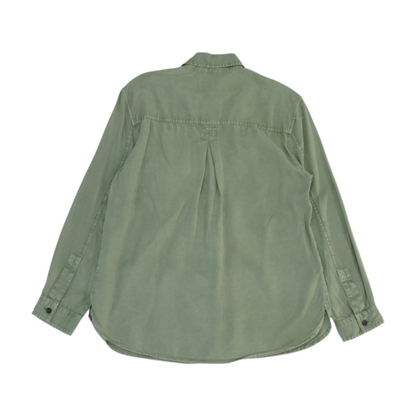 Green Button Down