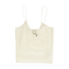 Calvin Klein Ivory Solid Pajama Top – Image 1