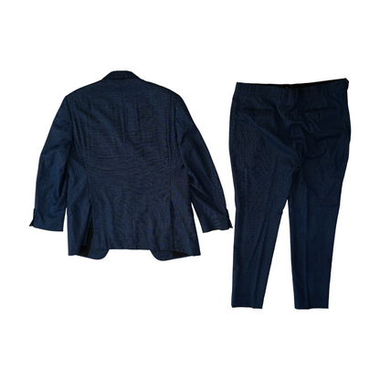 Navy G-Line Virgin-Wool Blend Suit