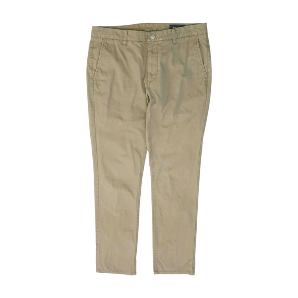 Beige Regular Pants