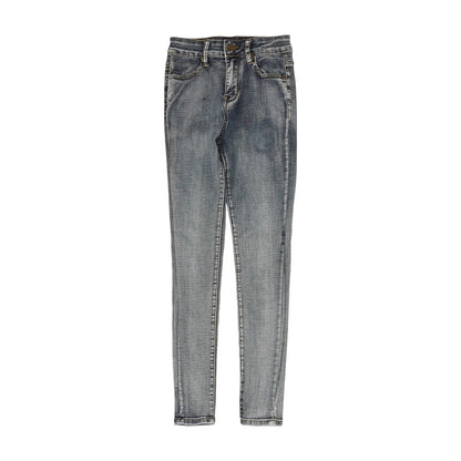 Blue Solid Jeans