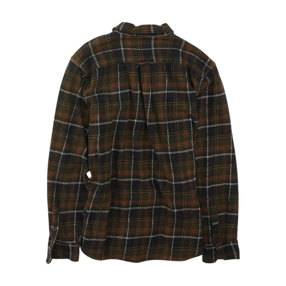 Multi Plaid Flannel Button Down
