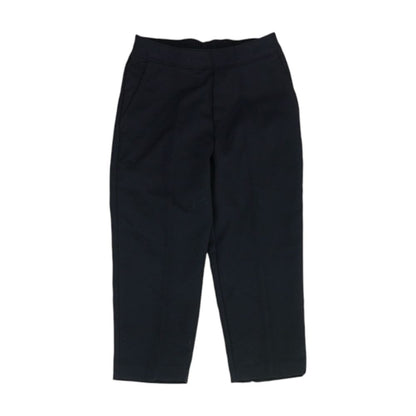 Black Solid Dress Pants