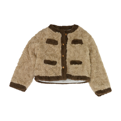 Brown Solid Jacket