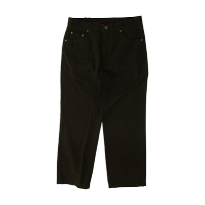 Brown Straight Jeans