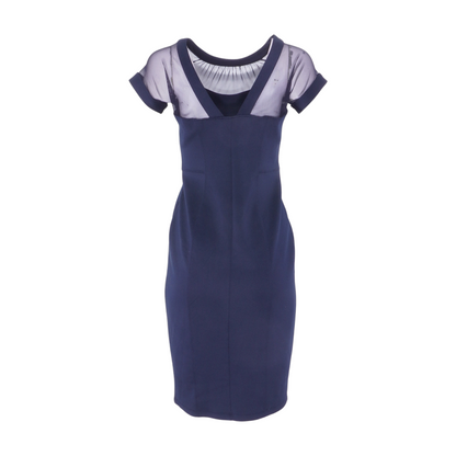 Navy Midi Dress