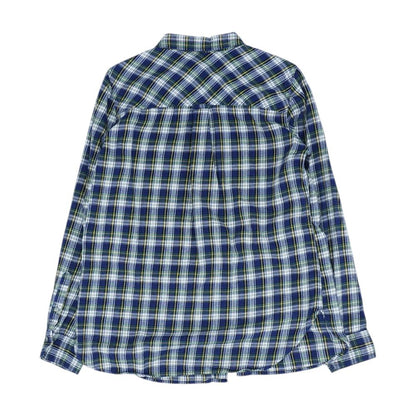 Multi Plaid Flannel Button Down