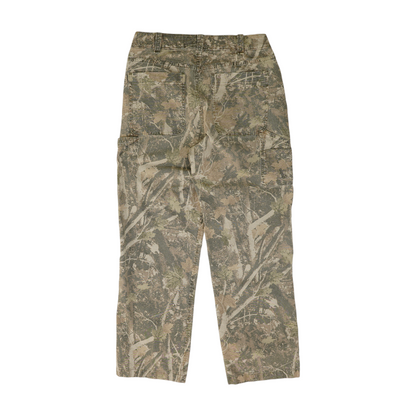 Gray Camo Loose Jeans
