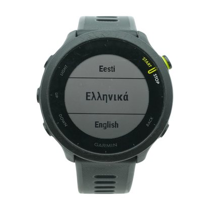 42mm Forerunner 55 Black Smartwatch Black Band S/M