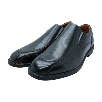 Black Leather Loafer Dress Shoes