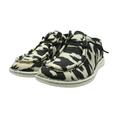 White Boat Shoe Flats