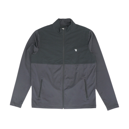 Black Solid Active Jacket