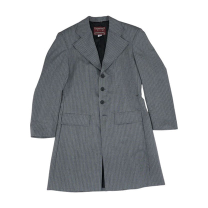Gray Striped Sport Coat