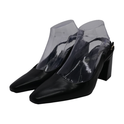 Black Block Heels