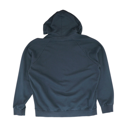 Black Solid Hoodie Pullover