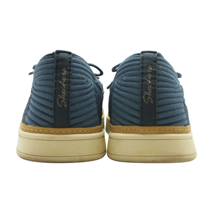 Navy Low-Top Athletic Shoes