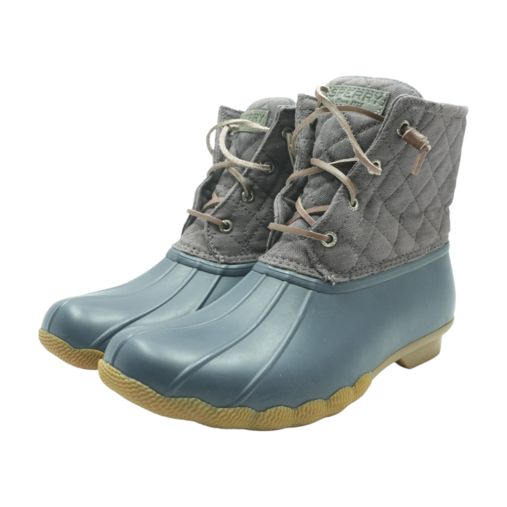 Navy Ankle Boots