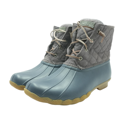 Navy Ankle Boots