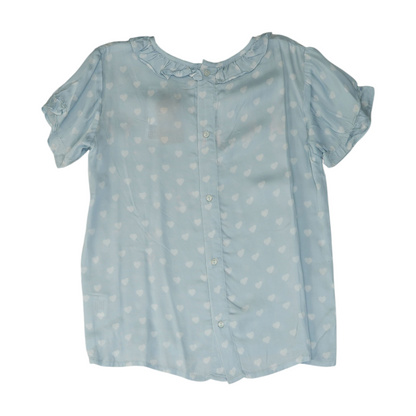Blue Hearts Blouse