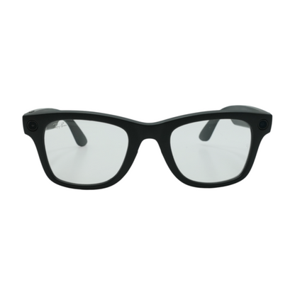 Black Meta Wayfarer Smart Glasses