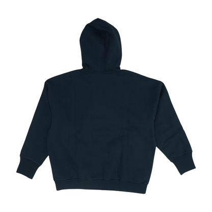 Black Solid Hoodie Pullover
