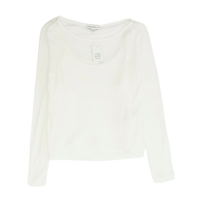 White Petite Blouse