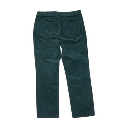 Green Petite Straight Pants