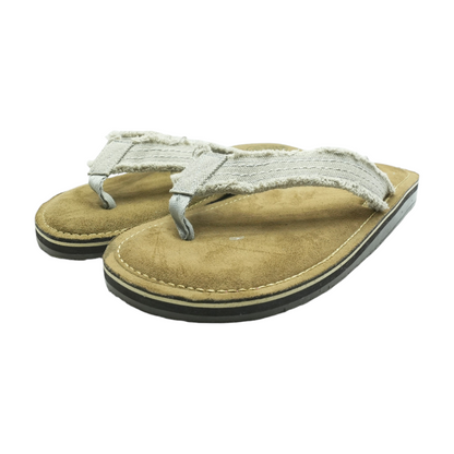 Gray Flip-Flop Sandals