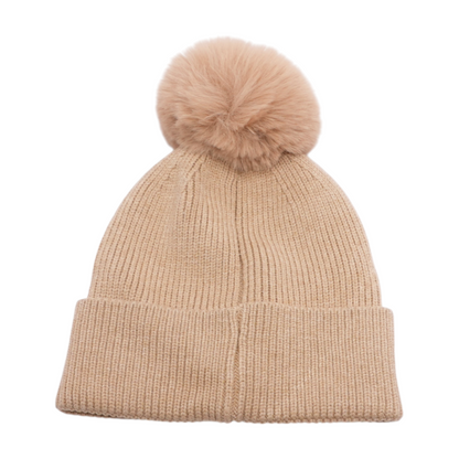 Beige Beanie