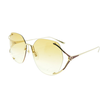 Gold GG0651S Oversized Sunglasses