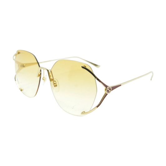 Gold GG0651S Oversized Sunglasses