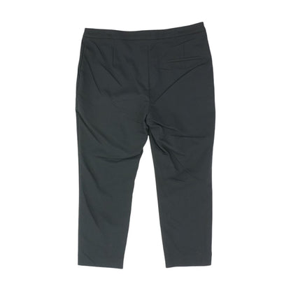 Black Solid Pants