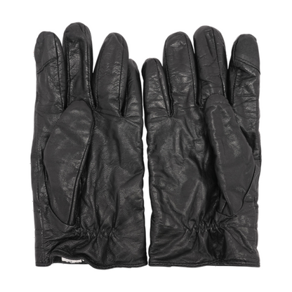 Calvin Klein Black Leather Gloves – Image 2