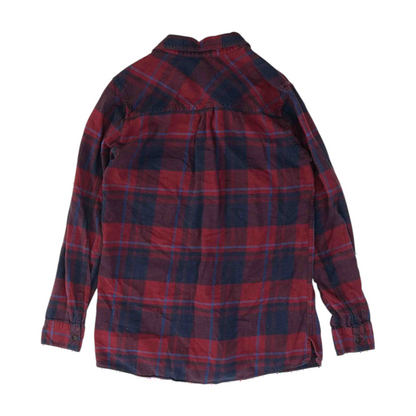 Red Plaid Button Down