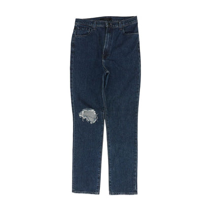 Blue Solid Jeans