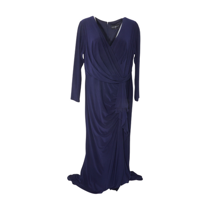 Navy Plus Maxi Dress