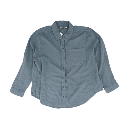 Gray Button Down
