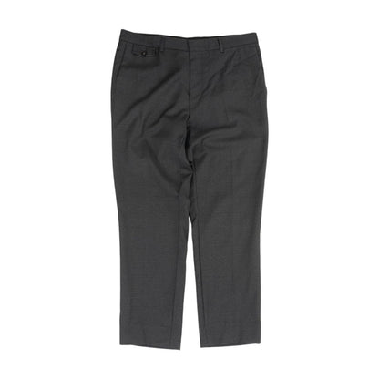Gray Houndstooth Chino Pants