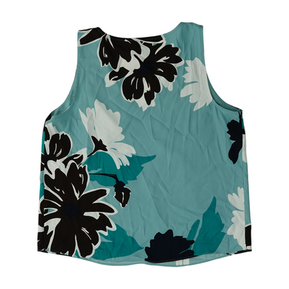 Green Floral Blouse