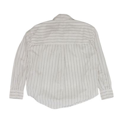 White Striped Button Down