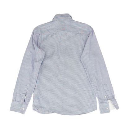 Blue Misc Long Sleeve Button Down
