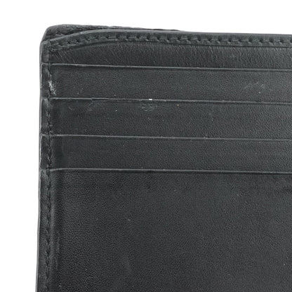 Black Guccissima Leather Bifold Wallet