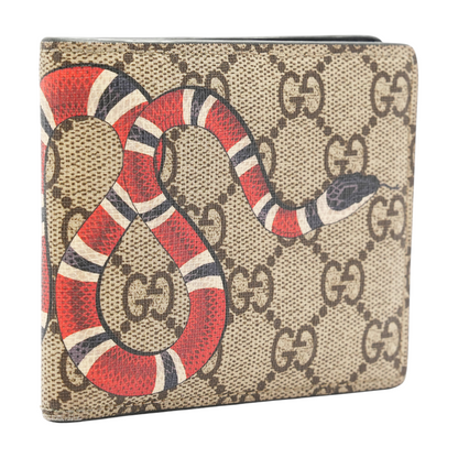 GG Monogram Kingsnake Bifold Wallet