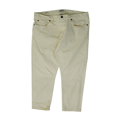 Cream Slim Jeans
