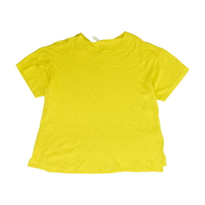 Neon Yellow V Neck T-Shirt