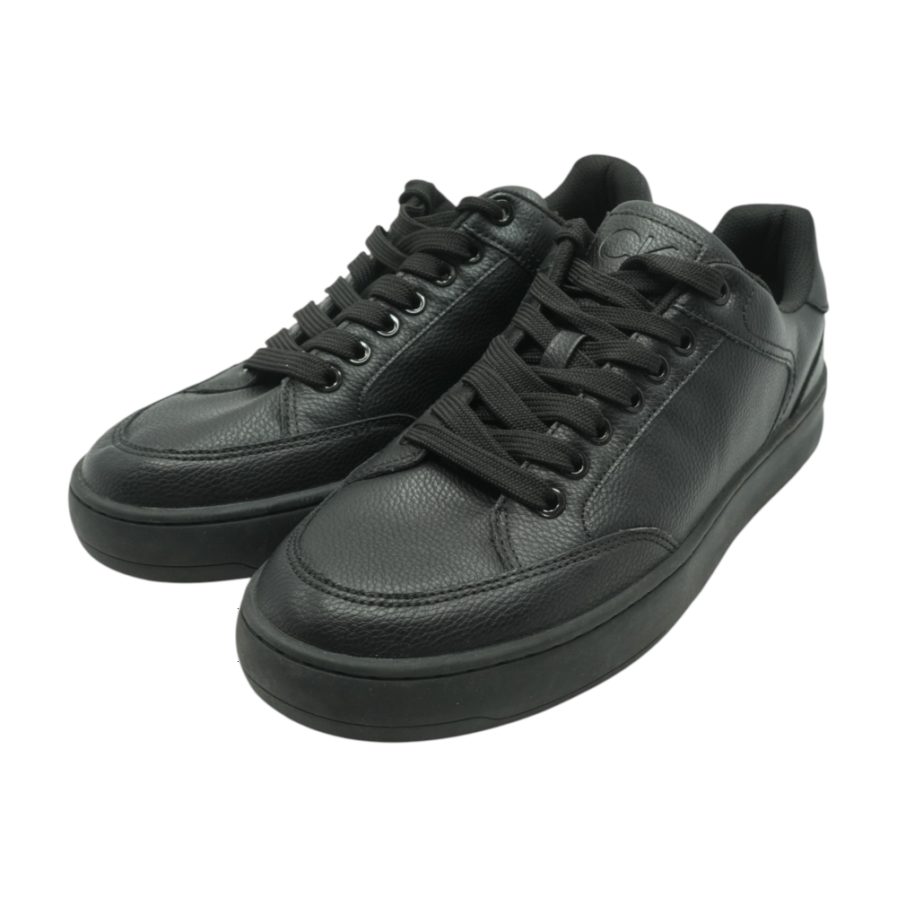 Black Lace-Up Casual Shoes